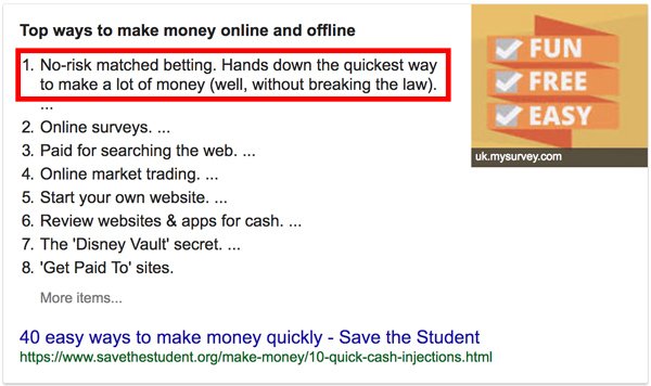 Make money online - The Sure Bettor