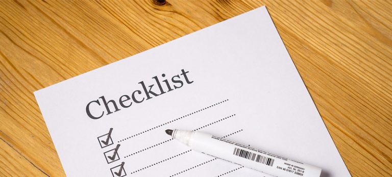 Matched betting checklist