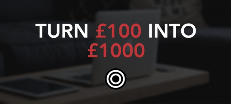 Turn £100 into £1000 using matched betting
