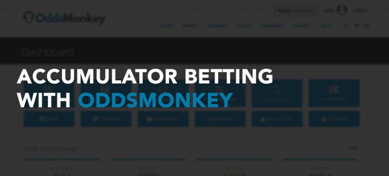 Accumulator betting with OddsMonkey