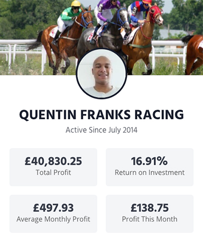 Quentin Franks Racing - Betting Gods